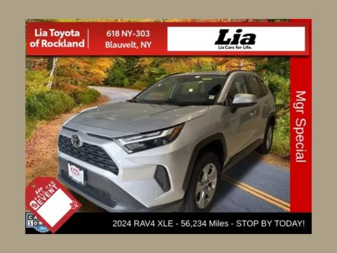 Silver 2024 Toyota RAV4 XLE for sale in Blauvelt, NY