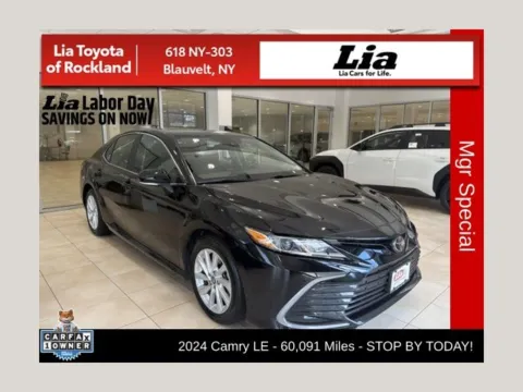 Black 2024 Toyota Camry LE for sale in Blauvelt, NY