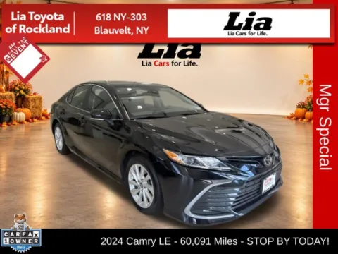Black 2024 Toyota Camry LE for sale in Blauvelt, NY