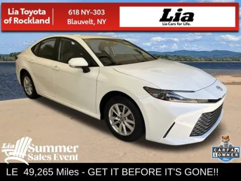 White 2025 Toyota Camry LE for sale in Blauvelt, NY