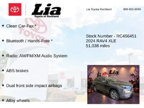 More photos of 2024 Toyota RAV4 XLE at Lia Toyota of Rockland, NY