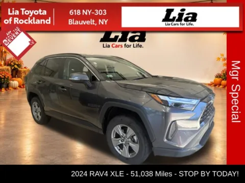 Gray 2024 Toyota RAV4 XLE for sale in Blauvelt, NY