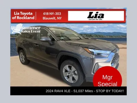 Gray 2024 Toyota RAV4 XLE for sale in Blauvelt, NY