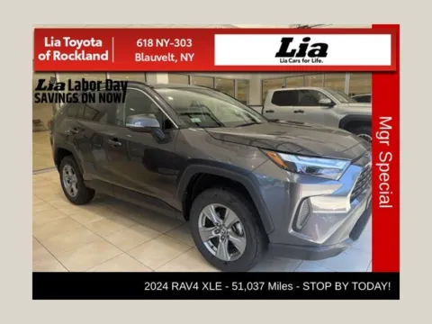 Gray 2024 Toyota RAV4 XLE for sale in Blauvelt, NY