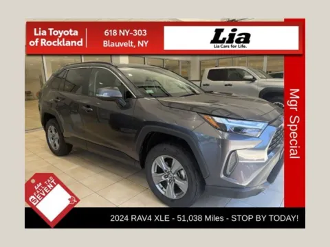 Gray 2024 Toyota RAV4 XLE for sale in Blauvelt, NY
