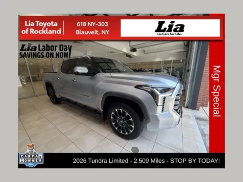 Silver 2026 Toyota Tundra Limited for sale in Blauvelt, NY
