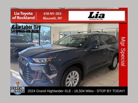 Unknown 2024 Toyota Grand Highlander XLE for sale in Blauvelt, NY