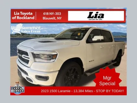 White 2023 Ram 1500 Laramie for sale in Blauvelt, NY