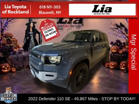 Blue 2022 Land Rover Defender 110 SE for sale in Blauvelt, NY