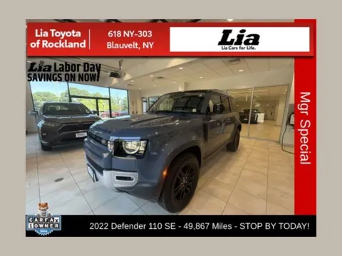 Blue 2022 Land Rover Defender 110 SE for sale in Blauvelt, NY