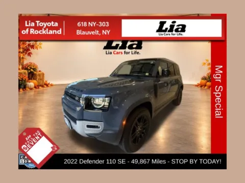 Blue 2022 Land Rover Defender 110 SE for sale in Blauvelt, NY