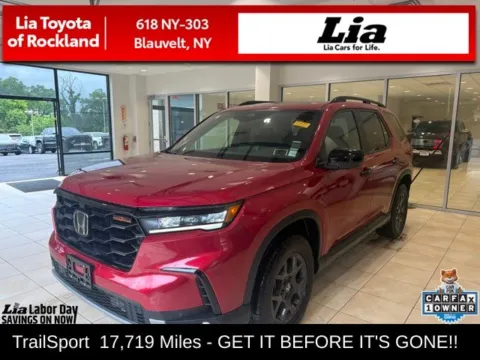 Red 2023 Honda Pilot TrailSport for sale in Blauvelt, NY