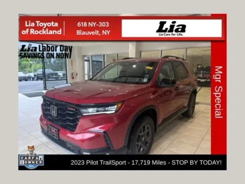 Red 2023 Honda Pilot TrailSport for sale in Blauvelt, NY