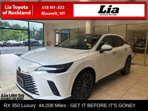 White 2024 Lexus RX 350 Luxury for sale in Blauvelt, NY