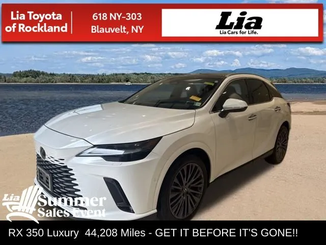 White 2024 Lexus RX 350 Luxury for sale in Blauvelt, NY