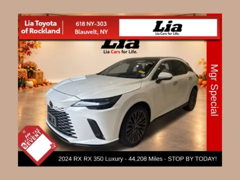 White 2024 Lexus RX 350 Luxury for sale in Blauvelt, NY
