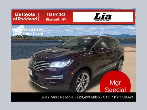 Red 2017 Lincoln MKC Reserve for sale in Blauvelt, NY