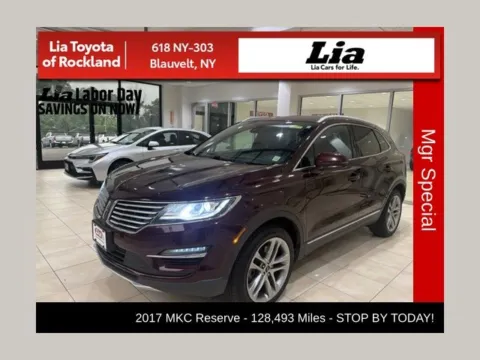 Red 2017 Lincoln MKC Reserve for sale in Blauvelt, NY