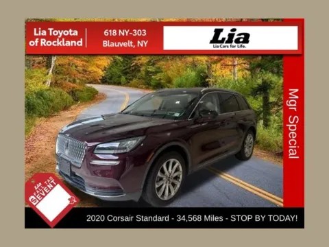Red 2020 Lincoln Corsair Standard for sale in Blauvelt, NY