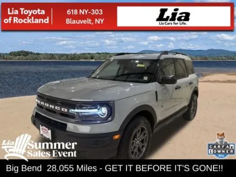 Gray 2023 Ford Bronco Sport Big Bend for sale in Blauvelt, NY