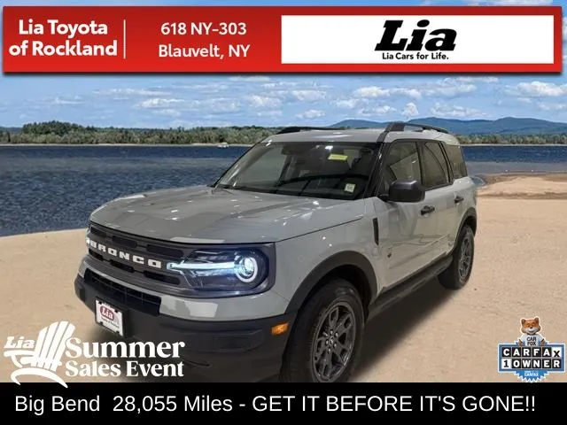 Gray 2023 Ford Bronco Sport Big Bend for sale in Blauvelt, NY
