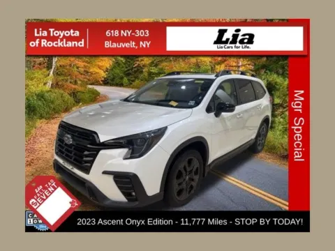 White 2023 Subaru Ascent Onyx Edition for sale in Blauvelt, NY
