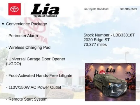 More photos of 2020 Ford Edge ST at Lia Toyota of Rockland, NY
