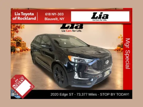 Black 2020 Ford Edge ST for sale in Blauvelt, NY