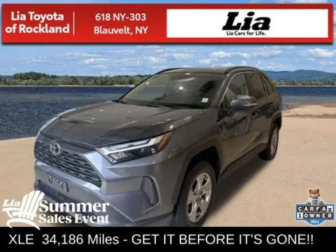 Gray 2025 Toyota RAV4 XLE for sale in Blauvelt, NY