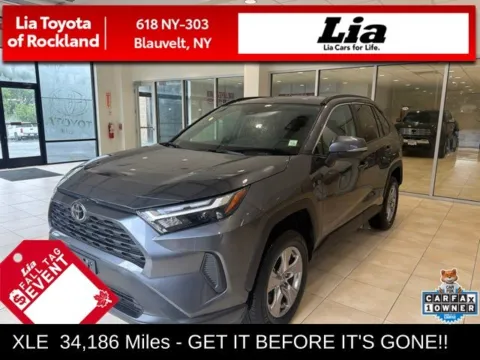 Gray 2025 Toyota RAV4 XLE for sale in Blauvelt, NY