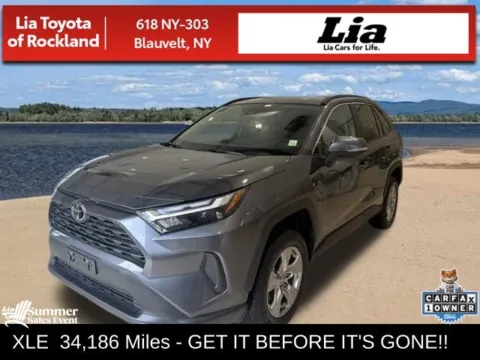 Gray 2025 Toyota RAV4 XLE for sale in Blauvelt, NY