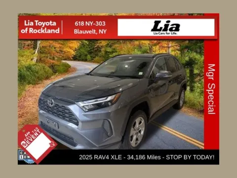Gray 2025 Toyota RAV4 XLE for sale in Blauvelt, NY