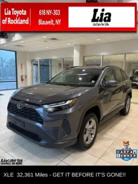 Gray 2025 Toyota RAV4 XLE for sale in Blauvelt, NY