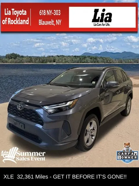 Gray 2025 Toyota RAV4 XLE for sale in Blauvelt, NY