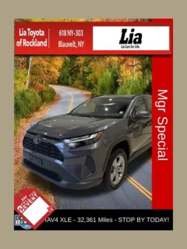 Gray 2025 Toyota RAV4 XLE for sale in Blauvelt, NY
