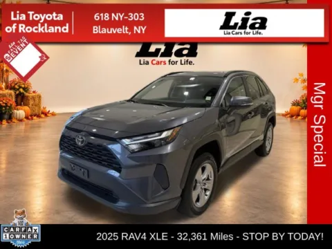 Gray 2025 Toyota RAV4 XLE for sale in Blauvelt, NY