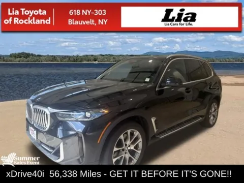 Black 2024 BMW X5 xDrive40i for sale in Blauvelt, NY