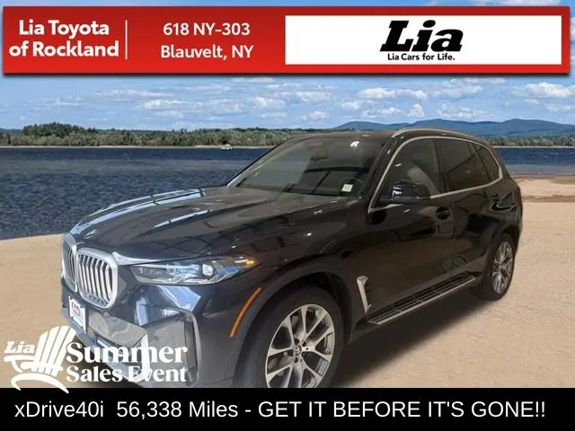 Black 2024 BMW X5 xDrive40i for sale in Blauvelt, NY