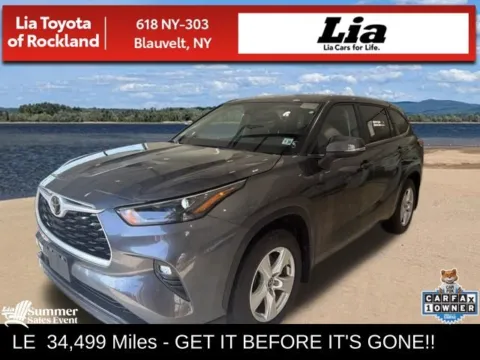 Gray 2025 Toyota Highlander LE for sale in Blauvelt, NY