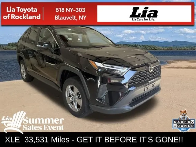 Black 2025 Toyota RAV4 XLE for sale in Blauvelt, NY