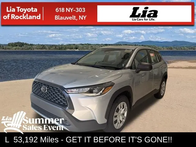 Silver 2024 Toyota Corolla Cross L for sale in Blauvelt, NY