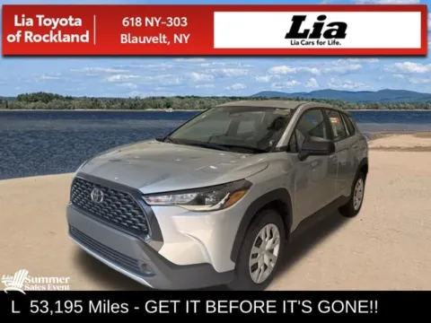 Silver 2024 Toyota Corolla Cross L for sale in Blauvelt, NY