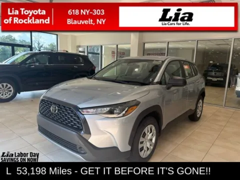 Silver 2024 Toyota Corolla Cross L for sale in Blauvelt, NY