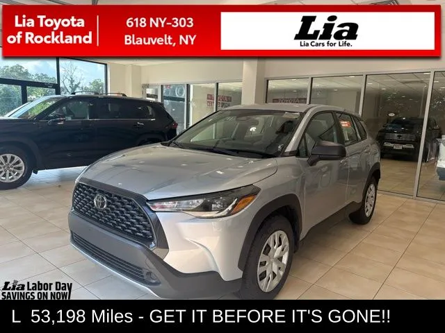 Silver 2024 Toyota Corolla Cross L for sale in Blauvelt, NY