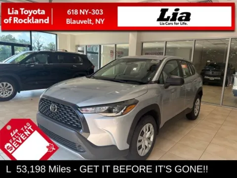 Silver 2024 Toyota Corolla Cross L for sale in Blauvelt, NY