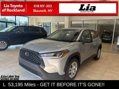 Silver 2024 Toyota Corolla Cross L for sale in Blauvelt, NY
