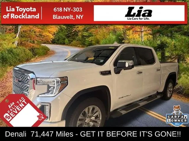 White 2021 GMC Sierra 1500 Denali for sale in Blauvelt, NY