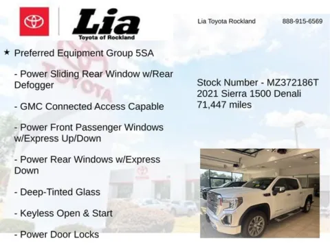 More photos of 2021 GMC Sierra 1500 Denali at Lia Toyota of Rockland, NY