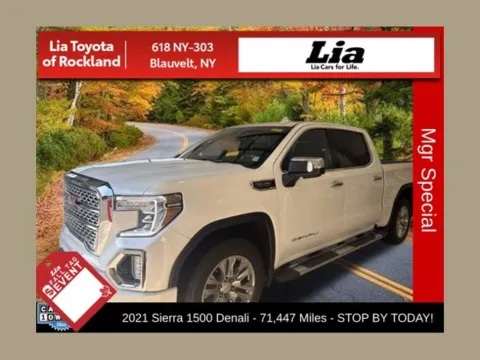 White 2021 GMC Sierra 1500 Denali for sale in Blauvelt, NY