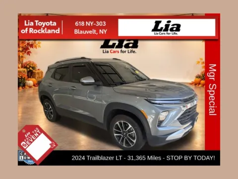 Gray 2024 Chevrolet TrailBlazer LT for sale in Blauvelt, NY